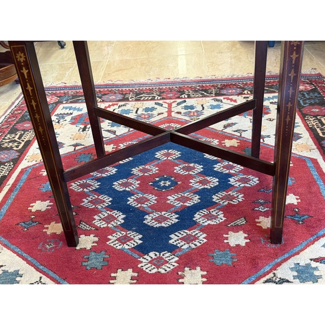 1980s Vintage Heirloom by Heritage 2-Drawer End Table Mahogany For Sale - Image 13 of 15