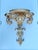 French 1990s Italian Louis XVI Style Corbel Sconce Wall Console Shelf For Sale - Image 3 of 5