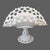 Westmorland Vintage Westmoreland Milk Glass Lace Pedestal Center Piece Oval Basket Serving Platter For Sale - Image 4 of 7