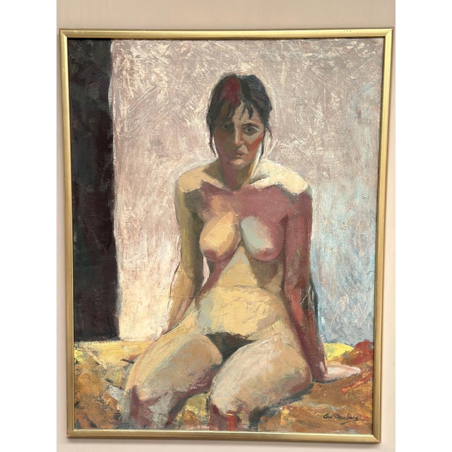 Ann Strömberg, Nude Study, Oil on Canvas, Framed For Sale - Image 13 of 18
