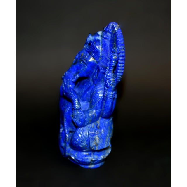 Natural Lapis Lazuli Finest Aaaaa Finely Carved For Sale - Image 16 of 17