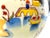 Cream Vintage Goldcastle Chikusa Hand-Painted Japanese Porcelain Landscape Vase For Sale - Image 8 of 12