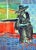 Modern Figurative Abstract -- Man at the Well For Sale - Image 3 of 5