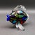 Bruce Fruend Signed Iridescent Dichroic Hand Blown Art Glass Fish Sculpture For Sale - Image 4 of 9