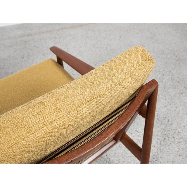 1960s Midcentury Danish Easy Chairs in Teak attributed to Arne Vodder for Glostrup 1960s For Sale - Image 5 of 12