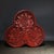 Vintage Cinnabar Carved Lacquer Box With Peony Motif For Sale In Los Angeles - Image 6 of 6