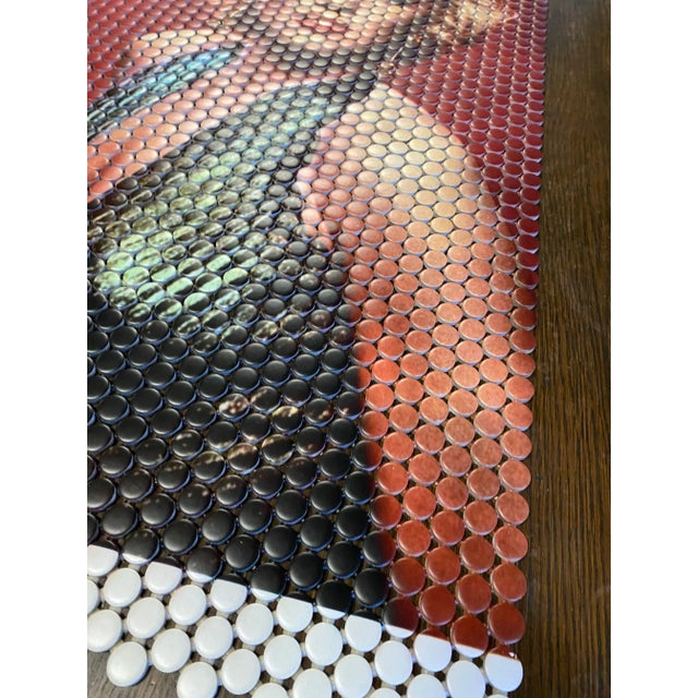 Ceramic Modern Marilyn Monroe Tile Art For Sale - Image 7 of 8