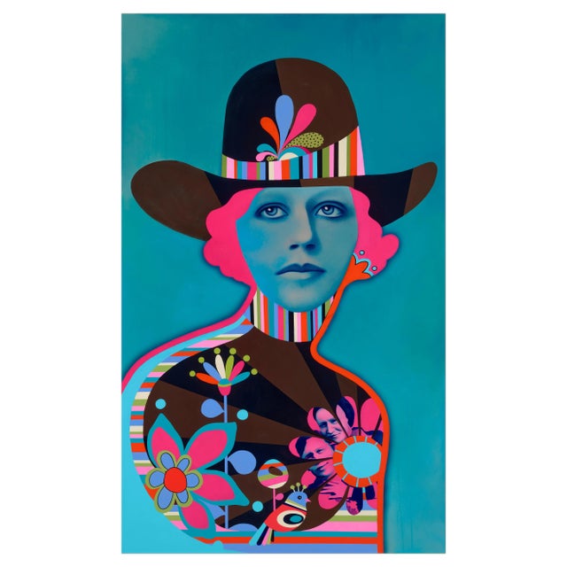 Ramona Nordal, Outlaw, 2022, Acrylic on Canvas For Sale