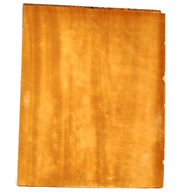 Antique Primitive Portrait Watercolor Gouache Early 19th Century For Sale - Image 9 of 9