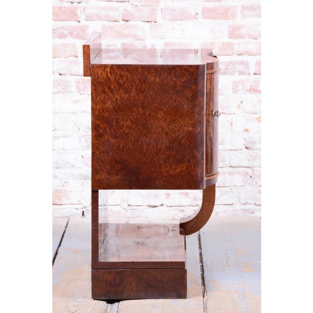 Art Deco Bedside Tables in Beech, 1920s, Set of 2 For Sale - Image 18 of 18