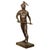 Tall Antique French Academic Realism 19th Century Bronze Roman Warrior Statue Sculpture For Sale - Image 9 of 16