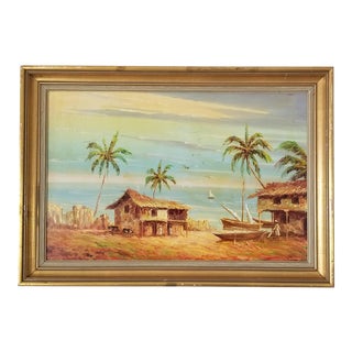 Ecuador Landscape Oil Painting by Hector Gustavo Monfayo For Sale