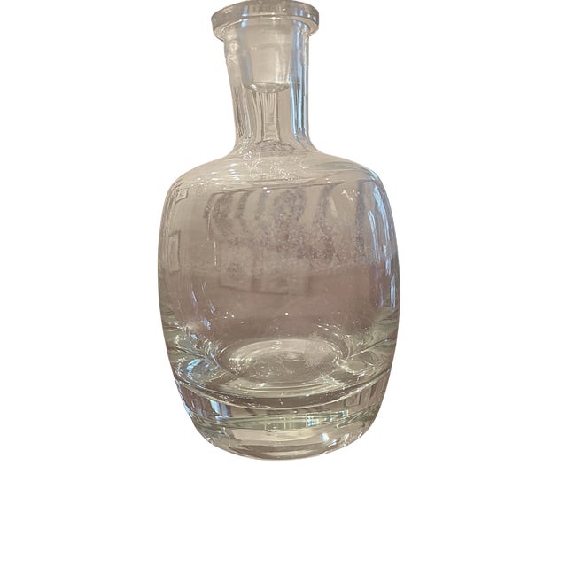 Vintage Cut Crystal Liquor Decanters With Stoppers - Set of 5 For Sale - Image 9 of 11