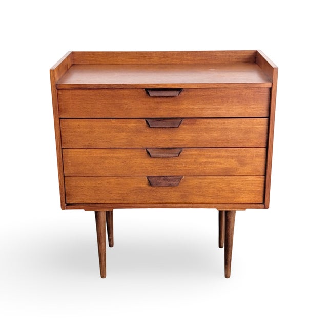 Vintage Danish Teak Chest of Drawers For Sale - Image 9 of 9