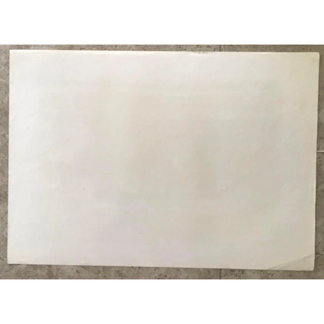 1964 Abstract Expressionist Limited Edition Handsigned Lithograph For Sale In Palm Springs - Image 6 of 7