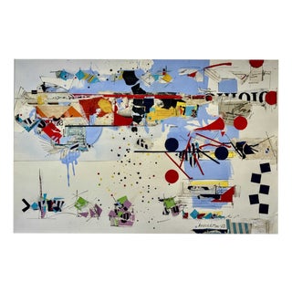 Sam Middleton, Como 88, Mixed Media Collage on Paper For Sale