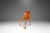 Italian Set of Four (4) Patinaed Italian Scadinavian Modern 'Cos' Dining Chairs in Beech & Leather by Josep Lluscà for Cassina, Italy, C. 1990s For Sale - Image 3 of 18