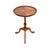 Wood Antique Figured Walnut Pie Crust Wine Table, 1930 For Sale - Image 7 of 7