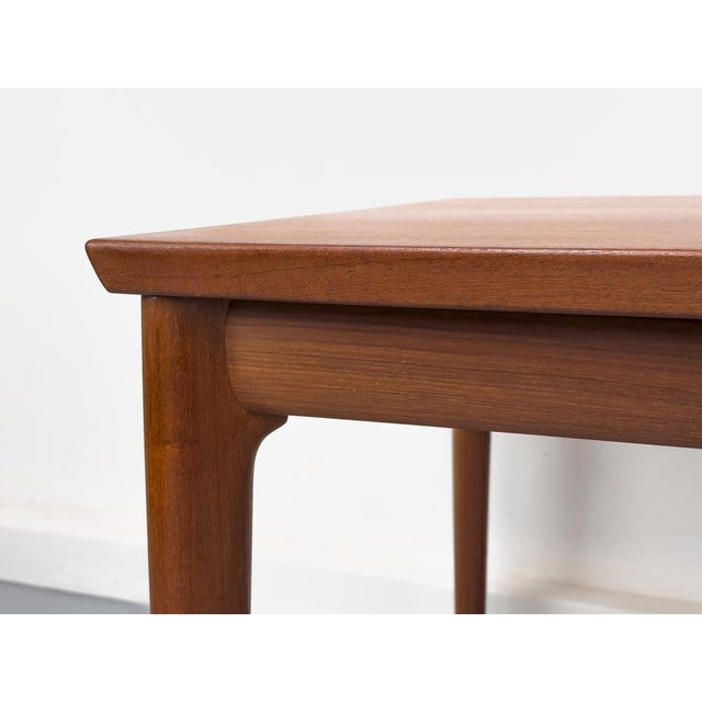 Mid-Century Modern Vintage Danish Extendable Dining Table in Teak by Grete Jalk for Glostrup, 1960s For Sale - Image 3 of 18