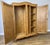Vintage French Louis XVI Style Two Door Wardrobe in Carved Oak For Sale - Image 10 of 11