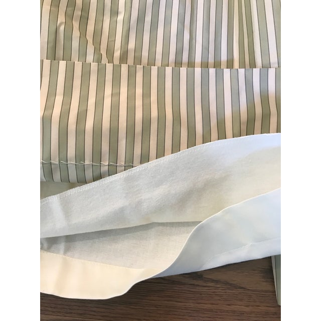 Custom Silk Taffeta Triple Width Curtain Panels A Pair Chairish