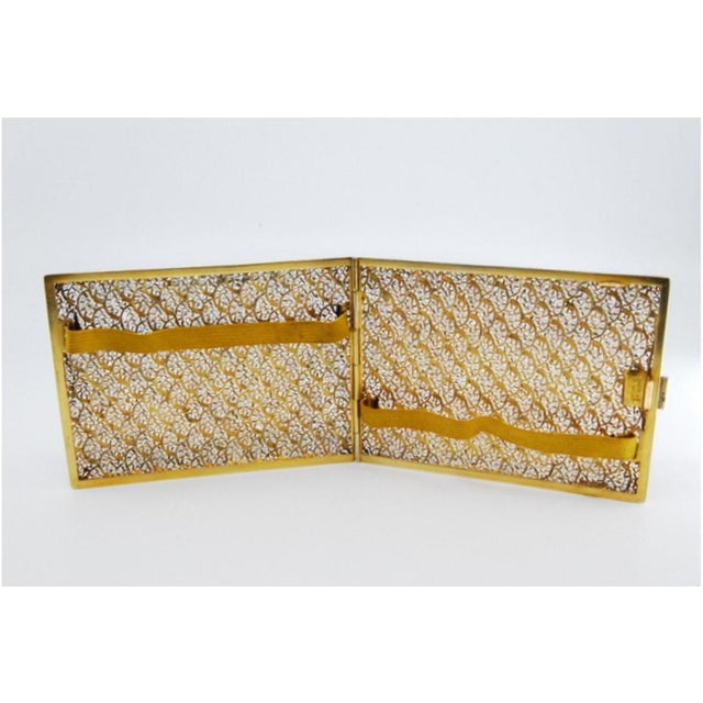 Cigarette Case in Silver Filigree For Sale - Image 3 of 10