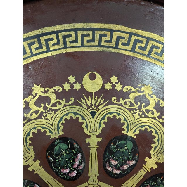 Moroccan Tea Serving Tray For Sale - Image 3 of 5