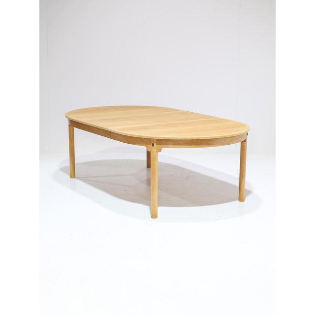 Extendable Oval Øresund Dining Table in Oak by Børge Mogensen for Karl Andersson & Söner, 1960s For Sale - Image 11 of 18