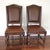 Brown Set of Two Vintage Mid Century Modern Wynterhall Leather Dining Chairs by Hooker For Sale - Image 8 of 8
