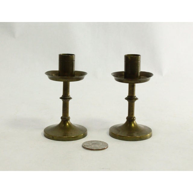 Early 19th Century 18th/19th C Pair of Diminutive Candlesticks Candleholders Miniature For Sale - Image 5 of 18