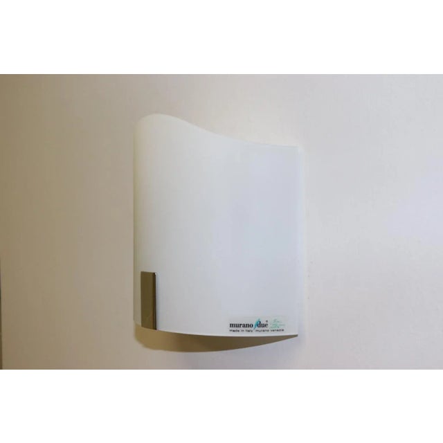 Mid-Century Modern Murano Glass Wall Lamp For Sale - Image 9 of 11