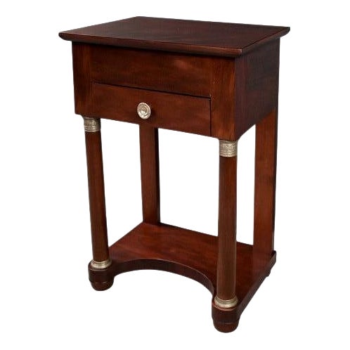Empire Mahogany Living Room Cabinet, 1900s For Sale