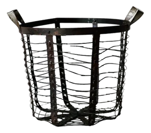 Vintage Mesh Wire Basket, 1960