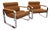 Vintage Eero Aarnio Armchairs for Framac in Fabric and Chrome from the 1960s and 70s by Eero Aarnio, 1970s, Set of 2 For Sale