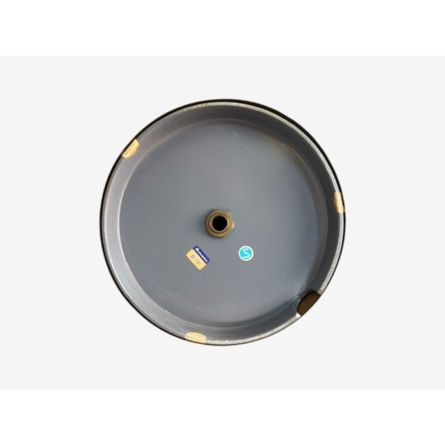 Metal Bergboms, Swedish Modern, Brass, Fabric, Adjustable Table Lamp, Sweden, 1980s For Sale - Image 7 of 10