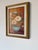 1980s 1980s Vintage J. Romero Floral Still Life Oil on Artist Board Painting, Gold Wood Framed For Sale - Image 5 of 13