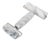 Marble Double Pastry Pie Roller, White For Sale