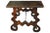 Wood Spanish 18th Century Primitive Side Table For Sale - Image 7 of 9