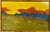 Modern 1980s Abraham Pariente the Bosphorus and Istanbul Oil on Board Painting For Sale - Image 3 of 4