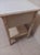 1970s 1970s Hollywood Regency Style Allegro One Drawer Cream Wood Nightstand Faux Bamboo For Sale - Image 5 of 8