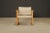 Minimalist Safari Sling Lounge Chair in Natural Canvas and Solid Wood, C 1970s For Sale In Los Angeles - Image 6 of 16