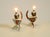 Ceramic Mid-Century Modern Italian Hand-Painted Ceramic Table Lamps, 1950s, Set of 2 For Sale - Image 7 of 18