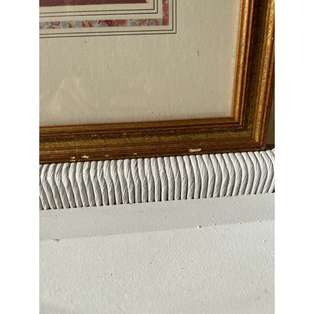 1990s 1992 Ldv01 and Ldv02 From the Book of Costumes of Lambert De Vos 1574 Framed Artwork, the Quintessa Art Collection For Sale - Image 5 of 12