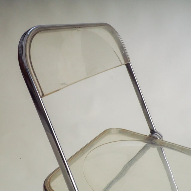Set of Plia Folding Chairs by Giancarlo Piretti for Anonima Castelli, 1960s For Sale - Image 8 of 15