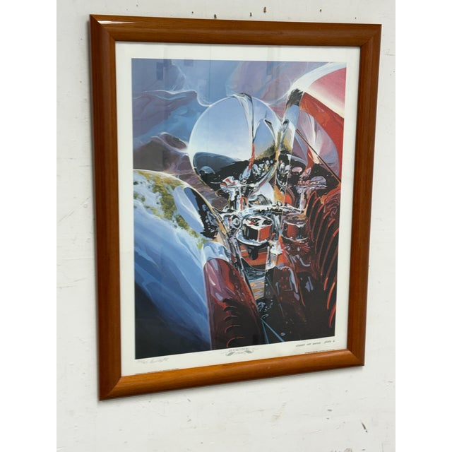 Design Plus Gallery presents the 1988 Classic Car Series Print by Tom Hale. This is a dynamic artwork that captures the...