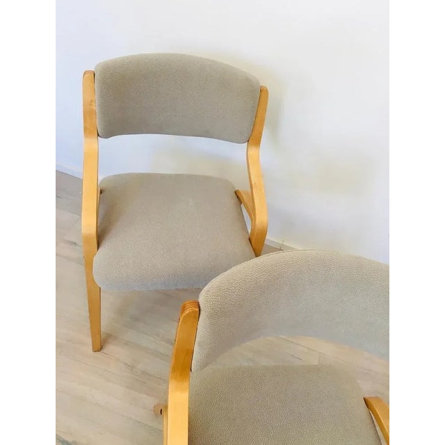 1980s Set of Chairs by Ludwig Volak for Drevopodnik Holesov For Sale - Image 5 of 13