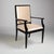 Wood Mid-20 Century De Coene Freres Art Deco Period Armchair, Belgium For Sale - Image 7 of 12
