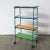 Industrial Vintage Industrial Colorful Shelves For Sale - Image 3 of 18