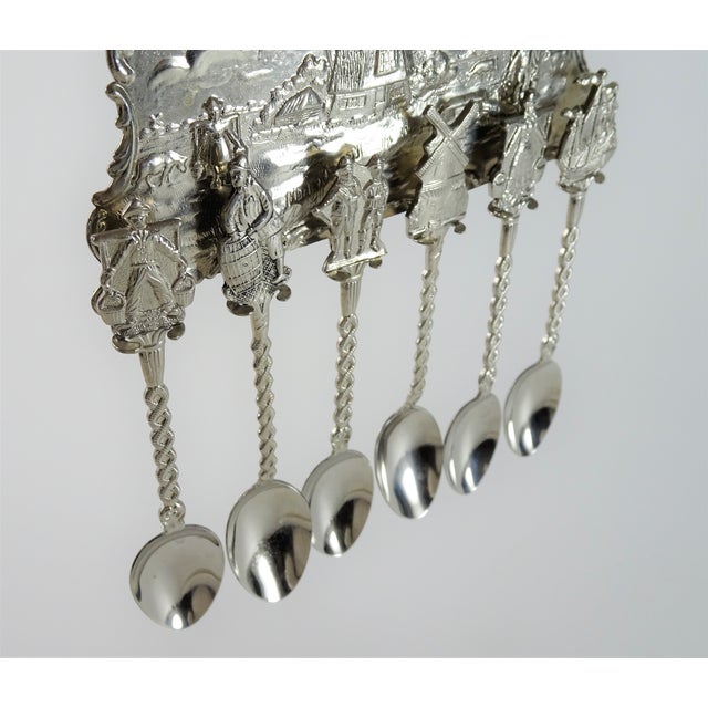 Vintage Dutch Tea Spoon Set Set of 6 Chairish