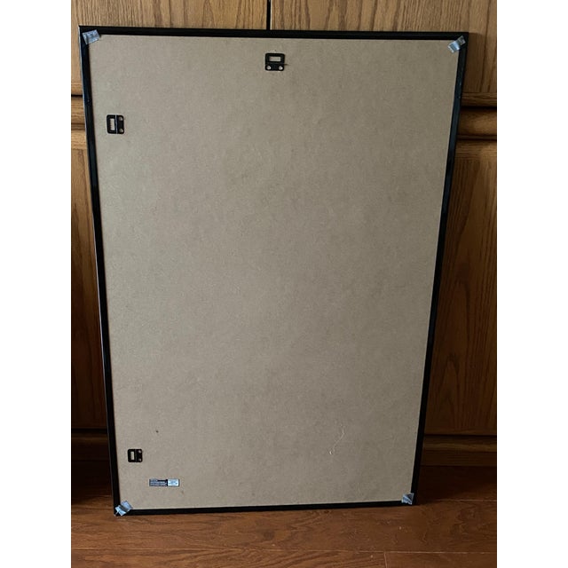 Pablo Picasso Modernist Offset Print Framed Museum Poster " Woman With a Book " Norton Simon Museum 1986 For Sale - Image 9 of 12